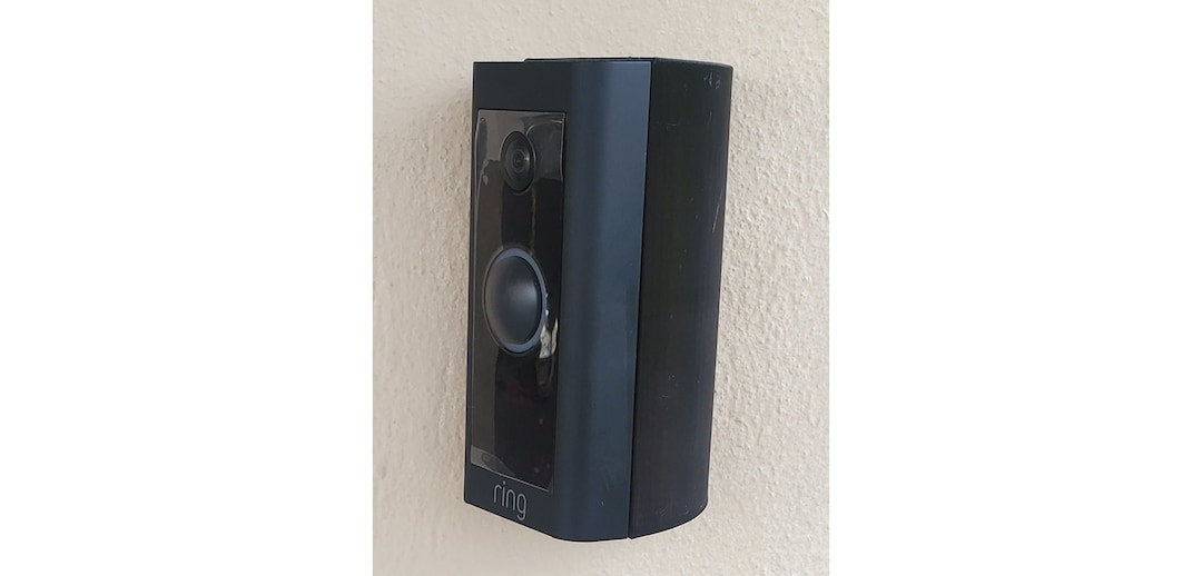 Ring Video Doorbell Wired 5AT3T5 Angle Wedge Bracket Mount 60 Degree 3D