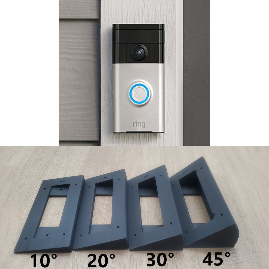 Ring 2nd Gen Ring 1st Generation Video Doorbell Angle Mount Etsy