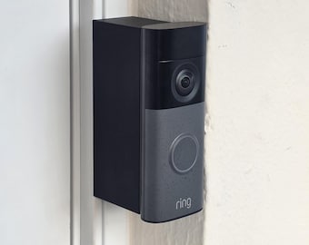 Ring Wired Doorbell (newest model) 2K Expander Spacer Mounting Bracket 0.5" - 5" 3D Printed UV Resistant