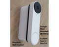 Google Nest Doorbell Battery Custom Spacer Mounting Bracket 0.5"-3.5" 3D Printed. UV Resistance. Doorbell Not Included