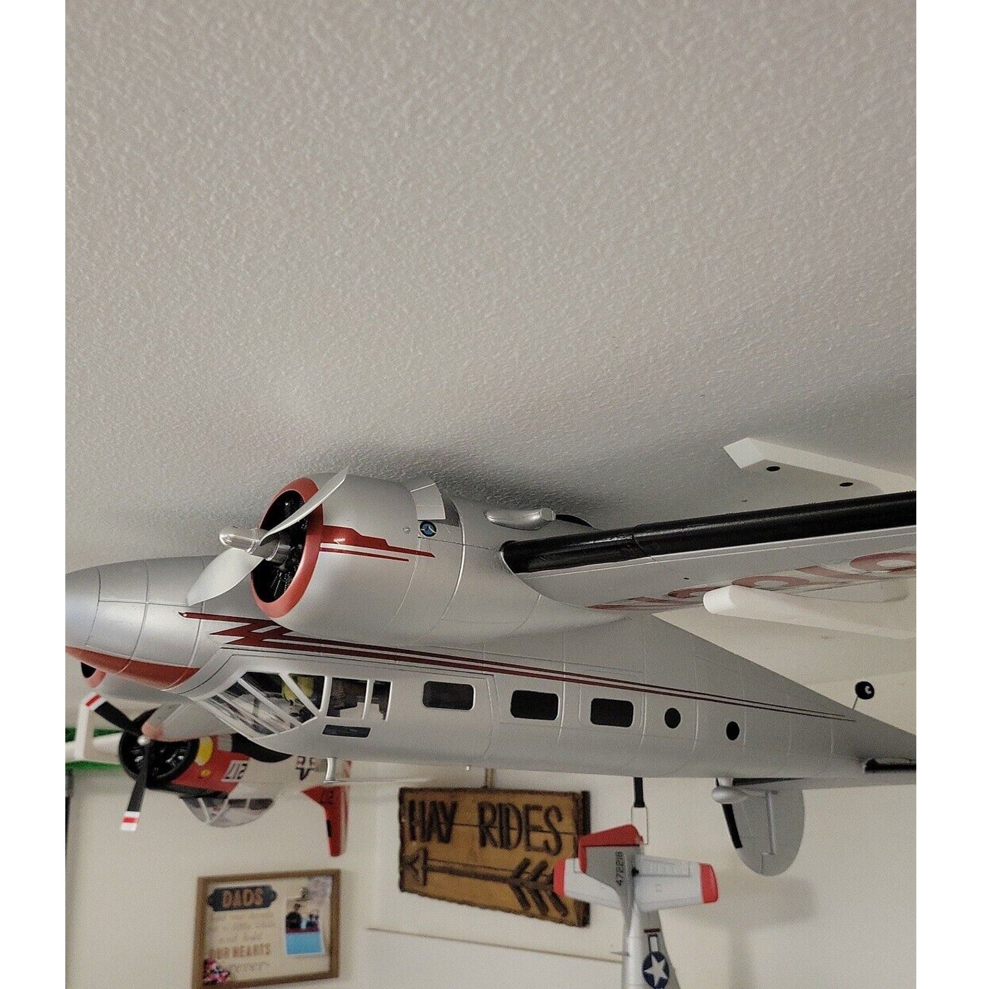 RC Airplane Hanger Ceiling Mount Wall Bracket for Hanging Medium