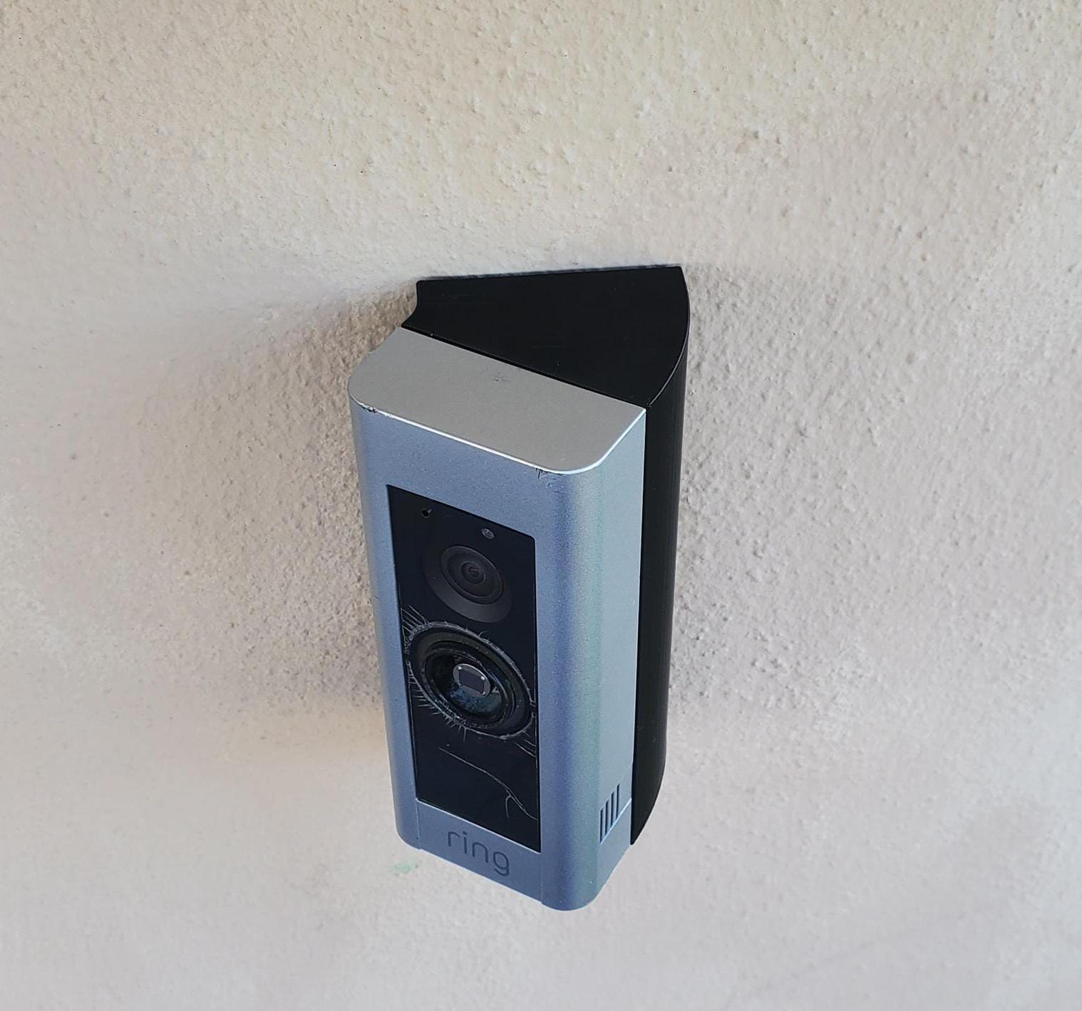 Wireless Doorbell Corner Mount For Video Doorbells 45 Degree