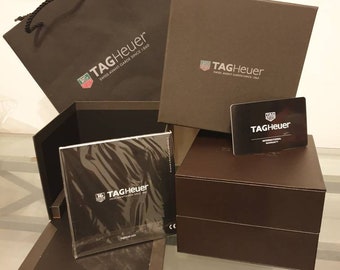 Replacement watch Box of TAG HEUER (T.G) available  with  Bag and Tags