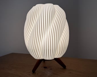 Lámpara de mesa moderna, lámpara de noche minimalista, decoración contemporánea para el hogar, lámpara de mesita de noche