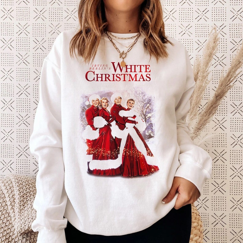 Christmas White Movie Shirt Vintage White Christmas Etsy