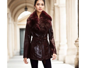 【DANIER】ダニエ ロングレザーコート ウールライナー付き 牛革 UK46 DANIER】ダニエ ロングレザーコート ウールライナー付き 牛革 UK46