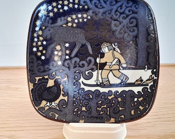 ARABIA フィンランド クリスマス プレート コレクション、Raija