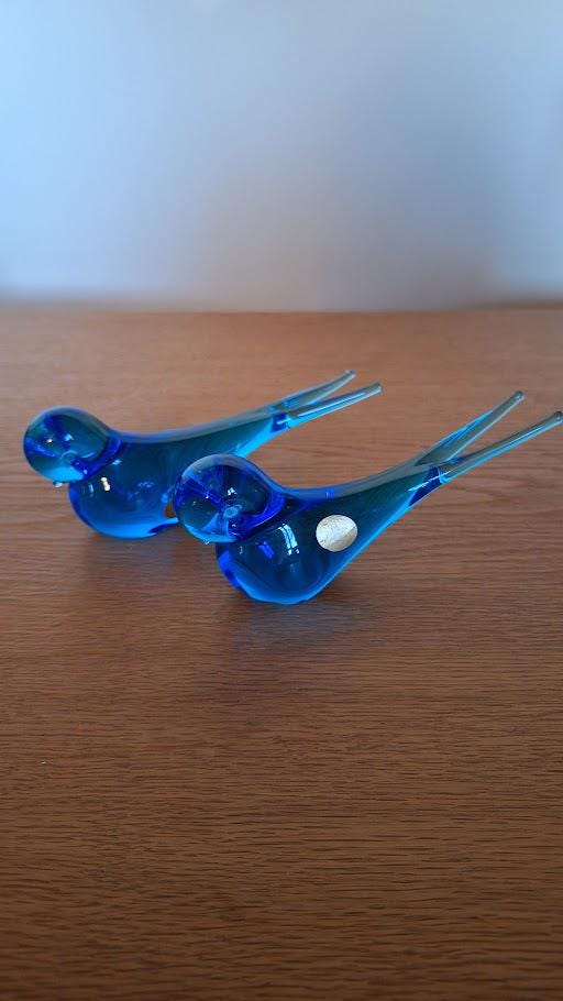 Marcolin Sweden Glass Bird - Etsy