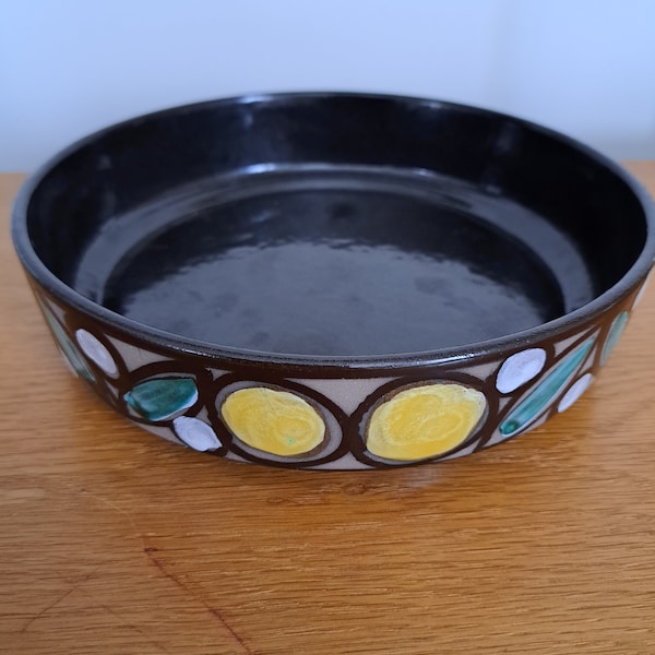 Vintage Strehla Ceramic 787 bowl | GDR keramik bowl | Germany Strehla Veb bowl |