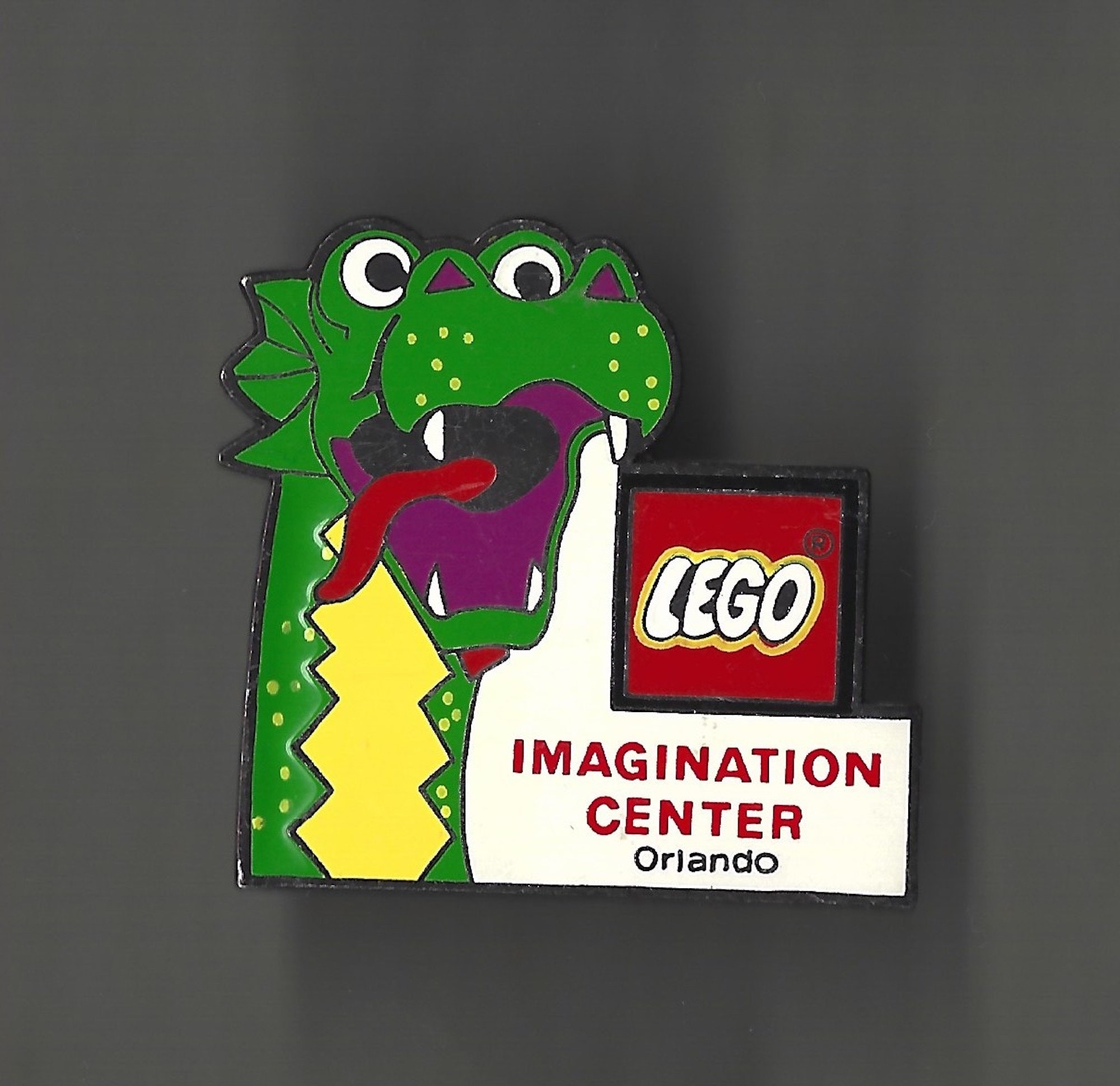 Vintage Lego Imagination Center Orlando, FL Display Postcard