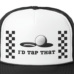 Sombrero Snapback Trucker / Regalo para Golfista / Regalo para Él / Sombrero de Golf