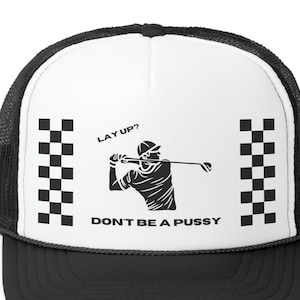 Sombrero Snapback Trucker / Regalo para Golfista / Regalo para Él / Sombrero de Golf