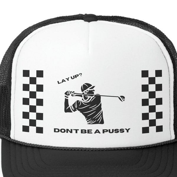 Snapback Trucker Hat | Gift for Golfer | Gift for Him | Golf Hat