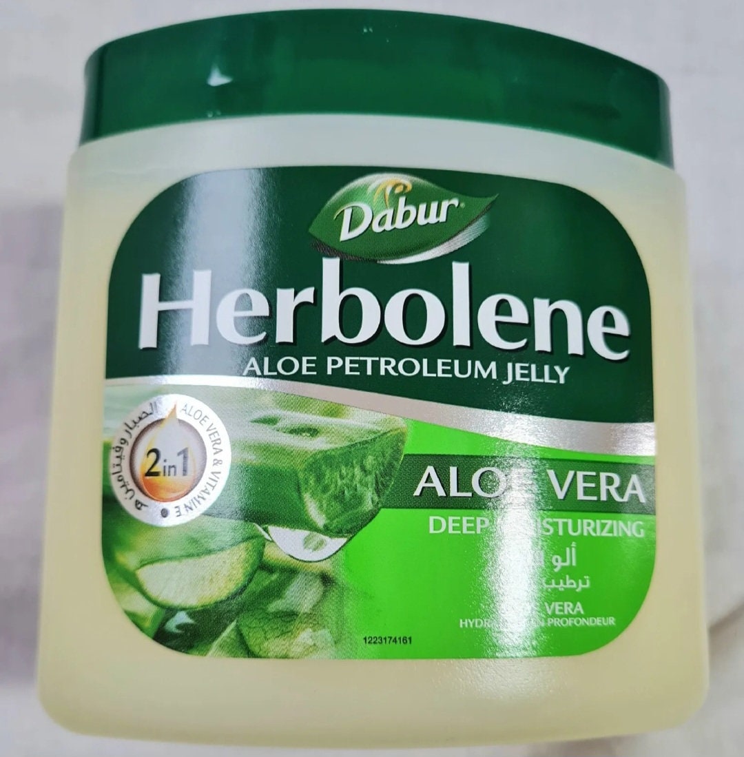 Big Dabur Herbolene Aloe Petroleum Jelly With Aloe Vera and