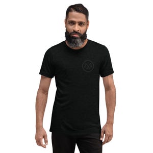 Short sleeve tri-blend t-shirt