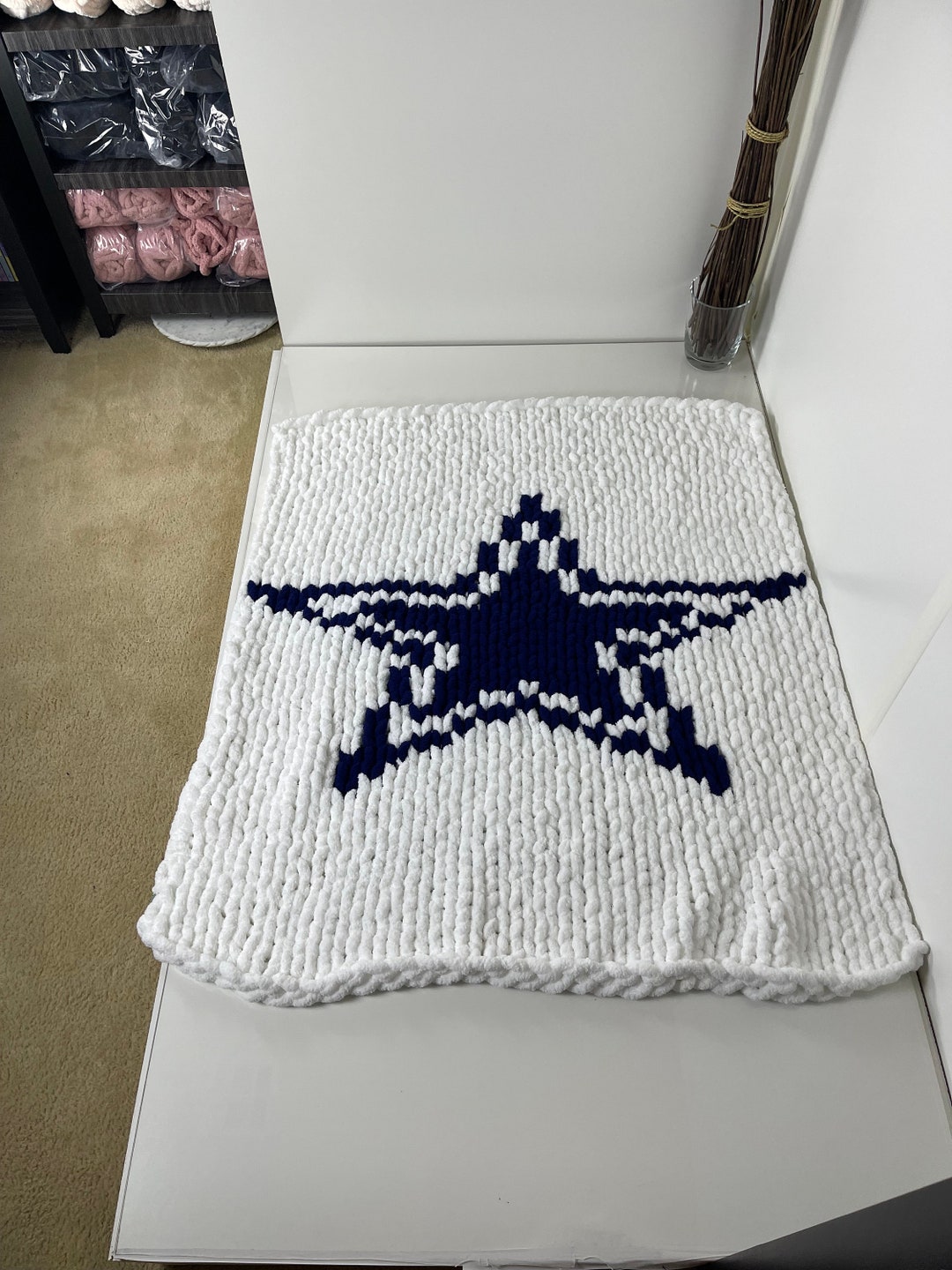 Dallas Cowboys Blanket 50x60 Raschel Signature Design