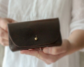 Leather card case