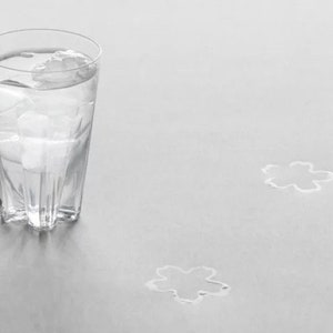 READ! Stunning, Handcrafted Clear Sakura Saku Glass Tumbler Set - Japan Exclusive!