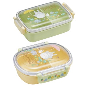 Totoro Bento Lunch Box Set Thermal Rice/soup Jar, Fork, 2 Containers -   Hong Kong