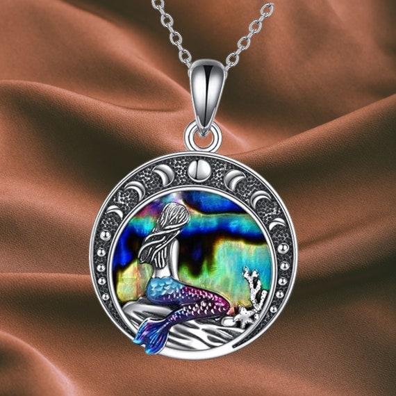 Mermaid moon best sale necklace