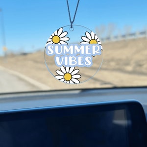Acrylic car charm | Acrylic keychain | Car decor | Car accessory | Rearview mirror charm | Custom keychain | Car gift | Car keychain