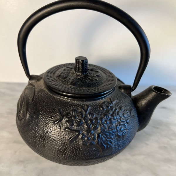 Hobnail Cast Iron Teapot Etsy