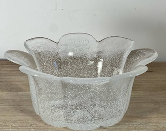 Beautiful Vintage Glass Flower Bowl(s)