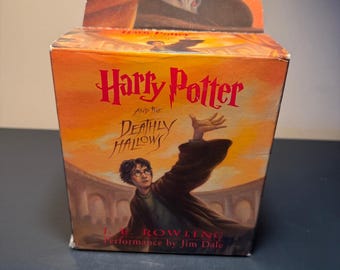 Harry Potter and the Deathly Hallows J.K.Rowling Audiobook 17 CDs