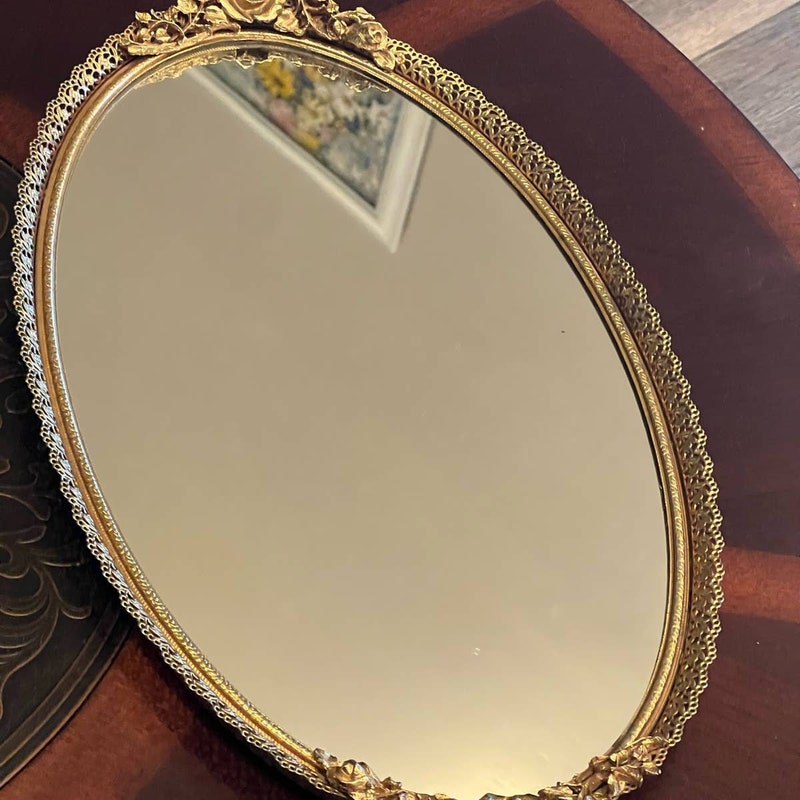 Vintage Vanity Mirror - Etsy