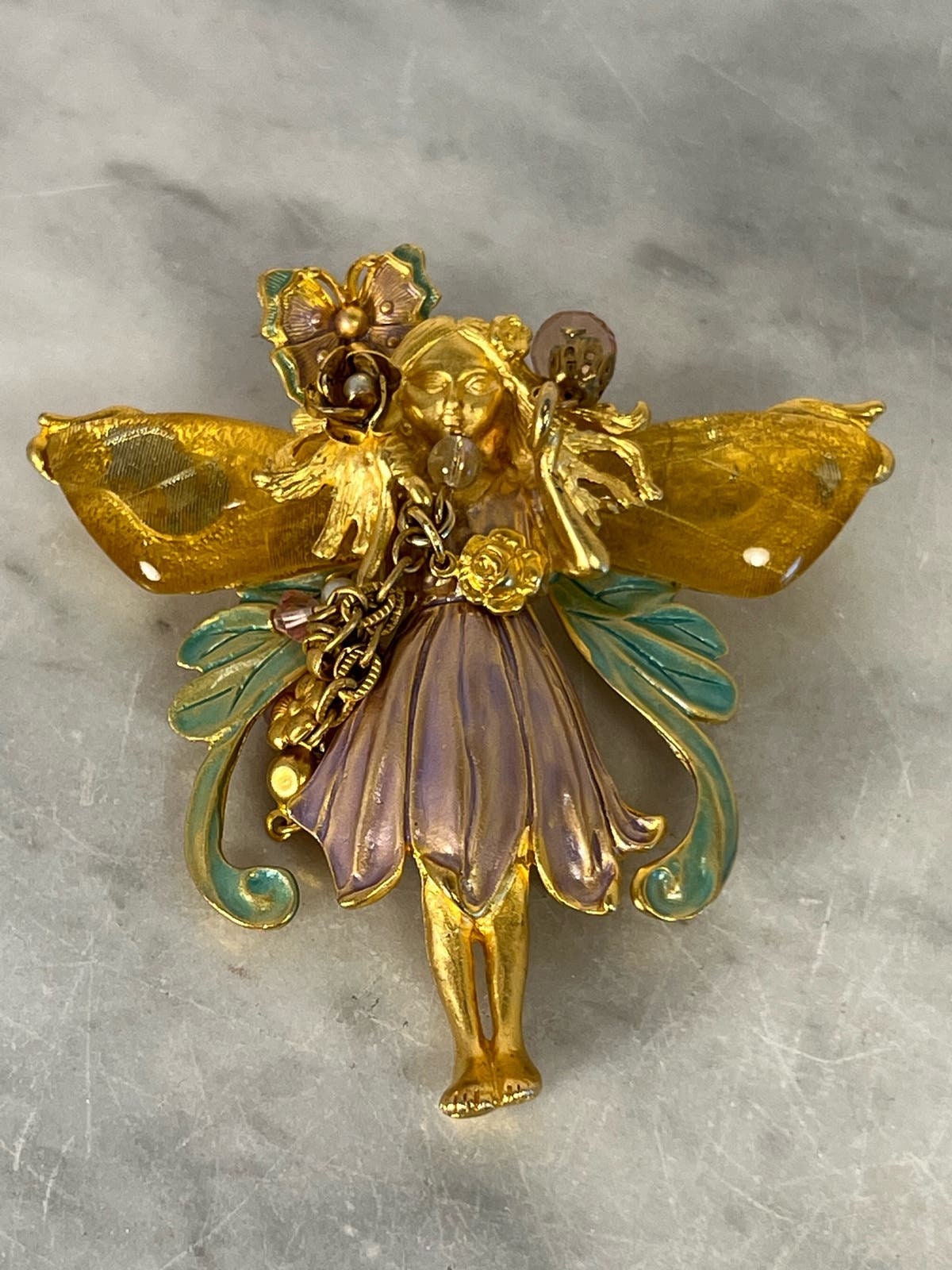 Kirks folly fairy brooch sale