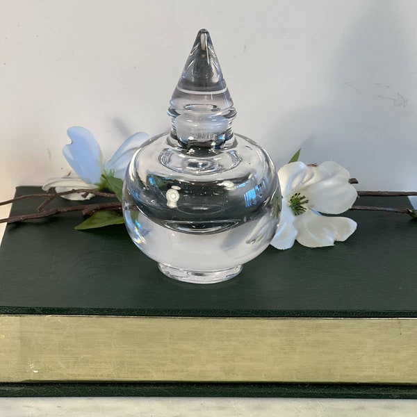 Glass Perfume Bottle Etsy