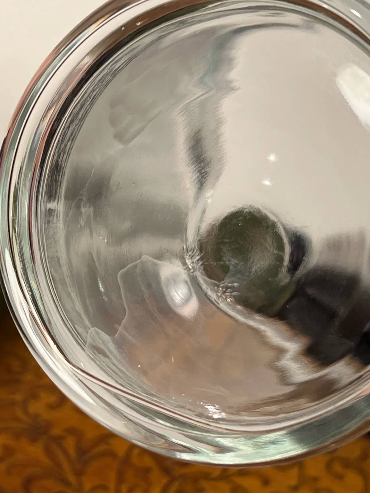 Vintage Princess House Etched Glass Jar Etsy