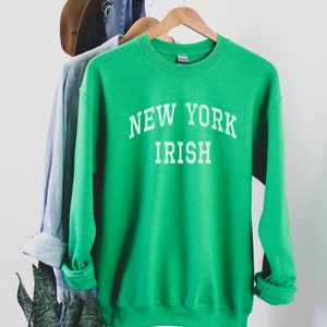 New York Irish - St. Patricks Day - Lucky Parade Crew Sweatshirt
