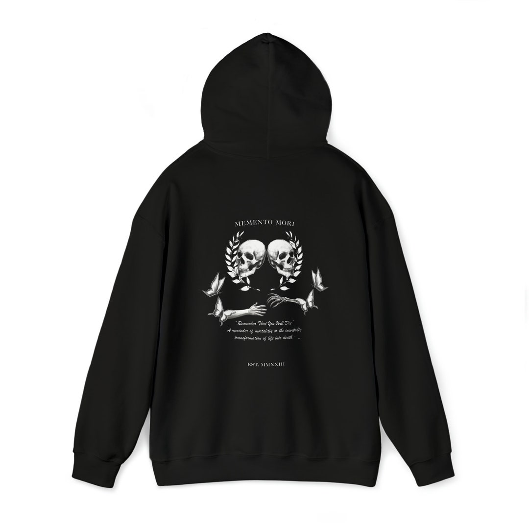 MEMENTO MORI Hoodie - Etsy