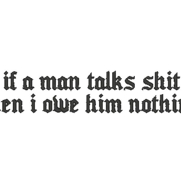 Bad Reputation Embroidery Etsy