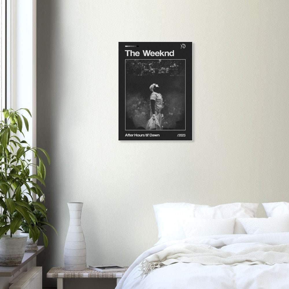 Discover Weeknds After Hours til Dawn Poster 002