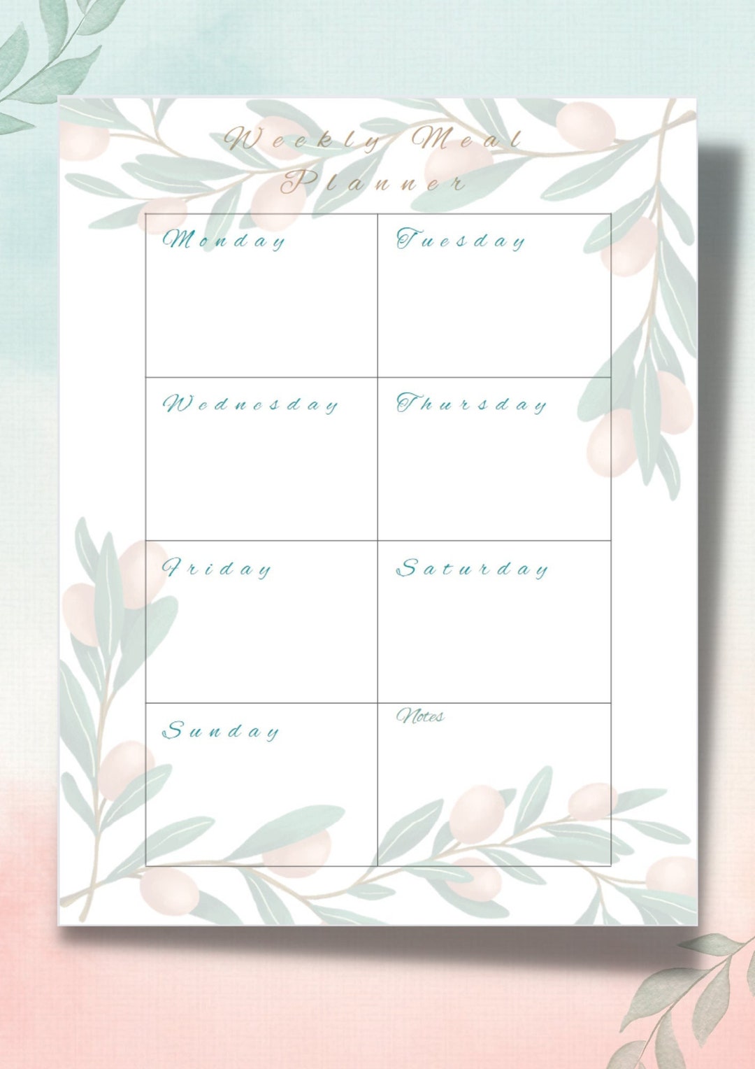 Food Storage Template Printable, Pantry Inventory, Freezer Inventory