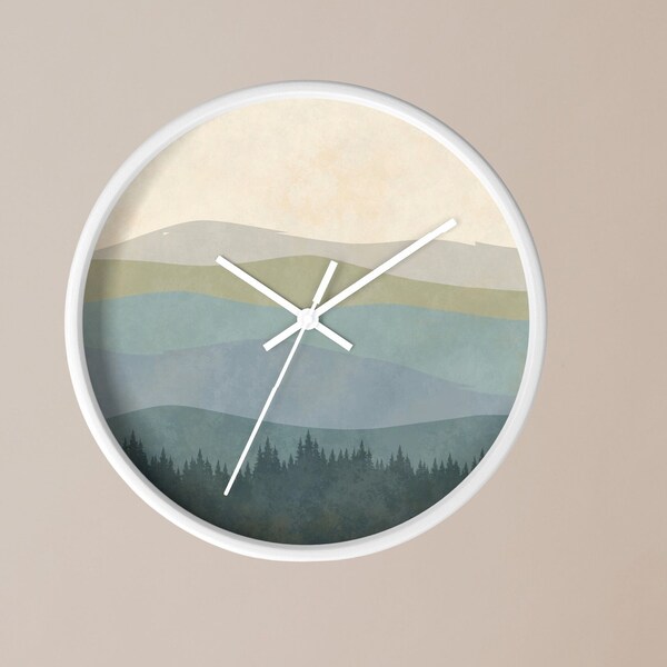 Boho Raffia Clock main image 0