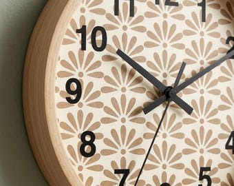 Apartment Clock Small Space Decor Idea Multifunction Home Accent Urban Minimalist Wall Piece for Studio Apartment Move In Decoration