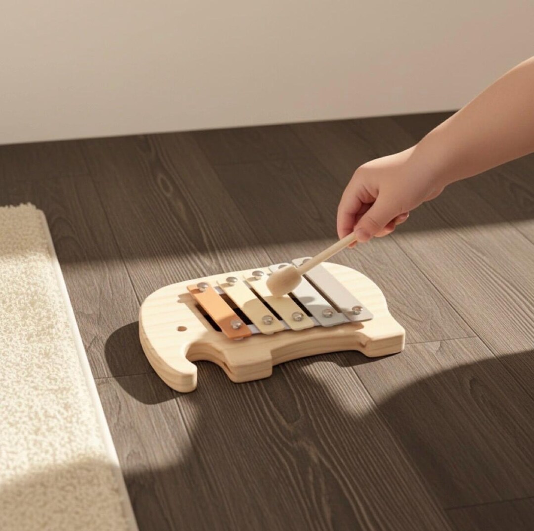 Custom Musical Instrument First Birthday Personalize Wooden Music Theme ...