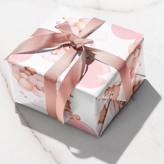 Pastel Pink Gift Wrap