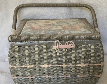 Vintage Sewing Basket