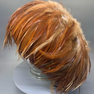 Vintage 1950’s Pluckings Original, Pheasant Feather Pill Box Hat