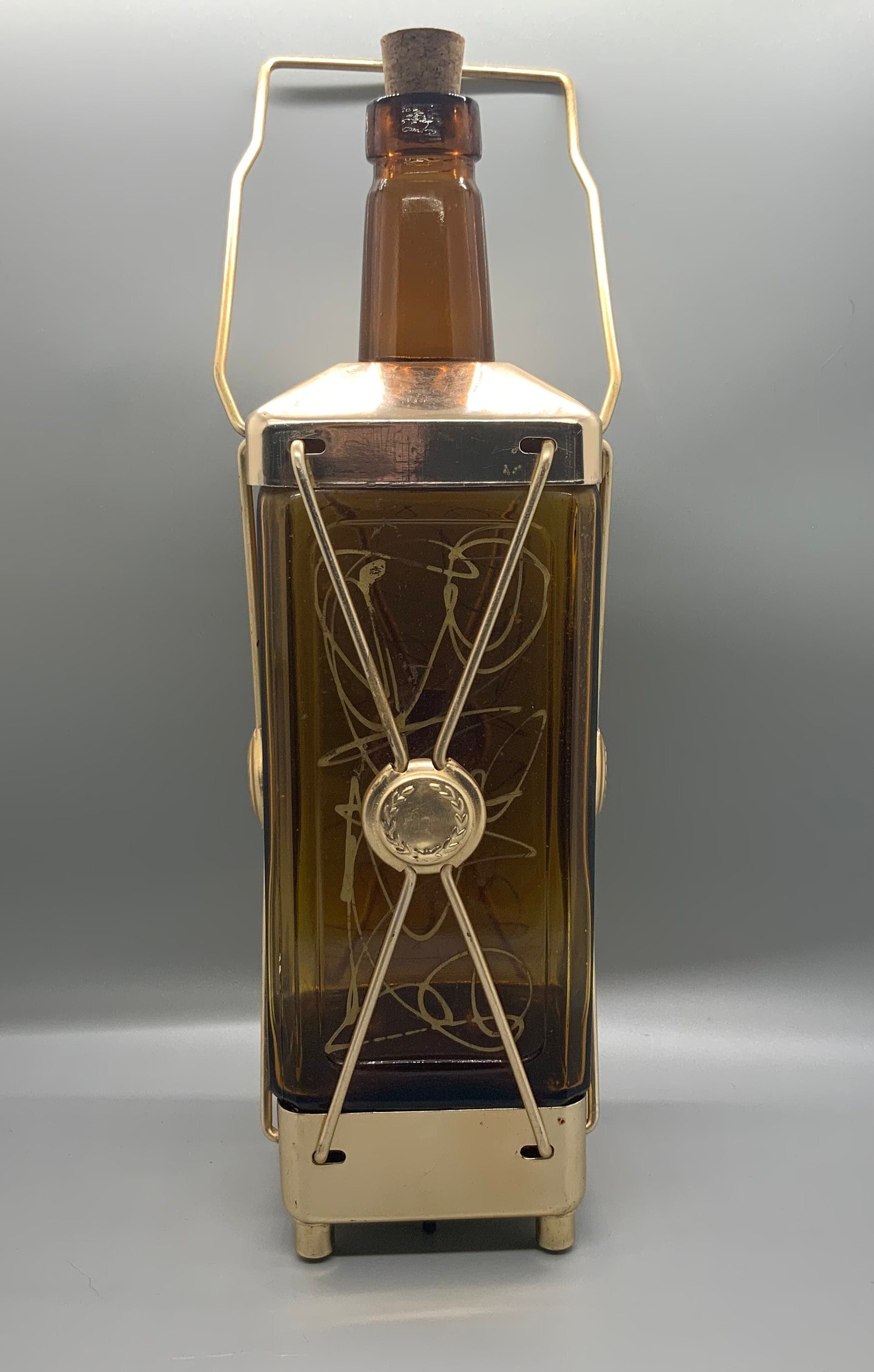 Vintage Swiss Liquor Decanter Music Box - Etsy