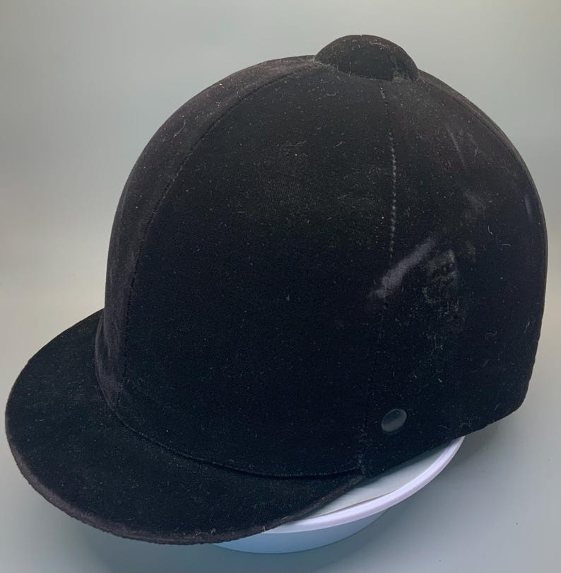 Velvette Riding Cap Vintage Velvet Equestrian Riding Cap Hat - Etsy