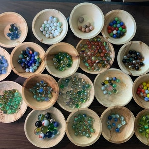 Vintage Glass Marble Lot