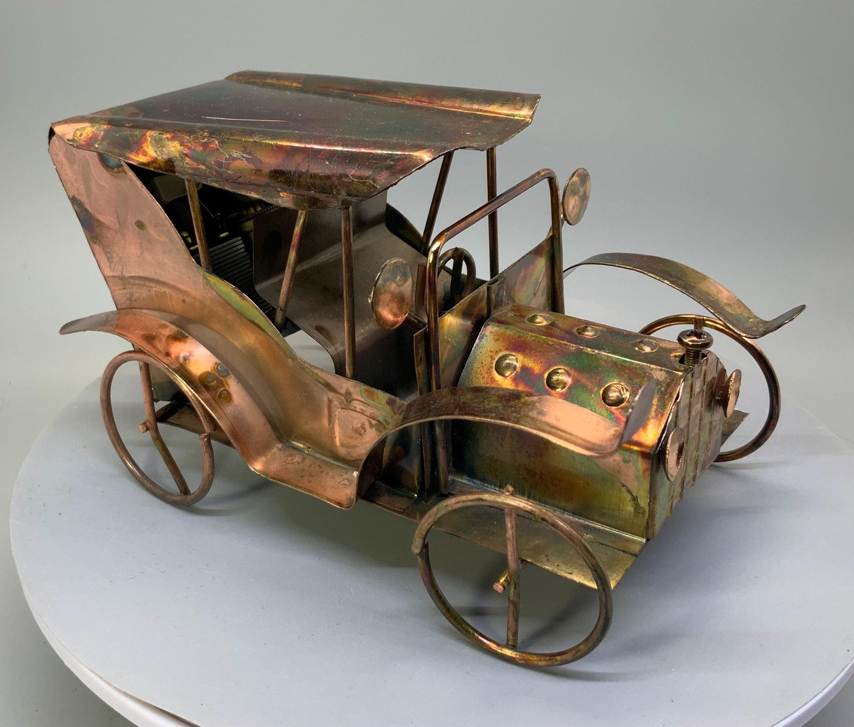 Metal Art Car Music Box - Etsy