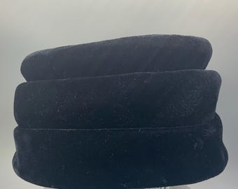 Stix, Baer Fuller Black Velvet Hat Rhinestone Jewels, Hat  display picture 2