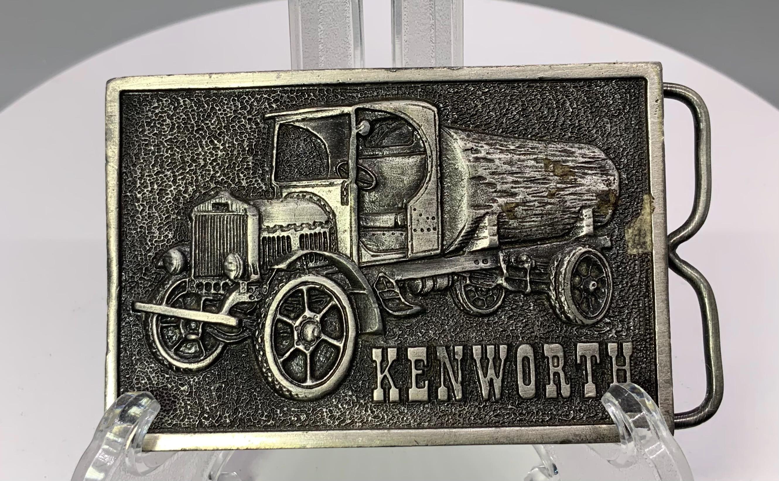 Vntage Teamsters .B. OF T.C.W. & H. OF A TRUCK BELT BUCKLE Hook Fast