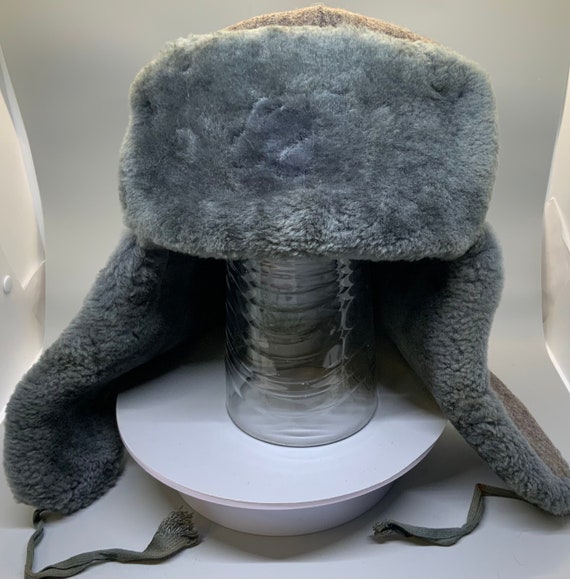 Vintage Authentic Russian Wool Hat